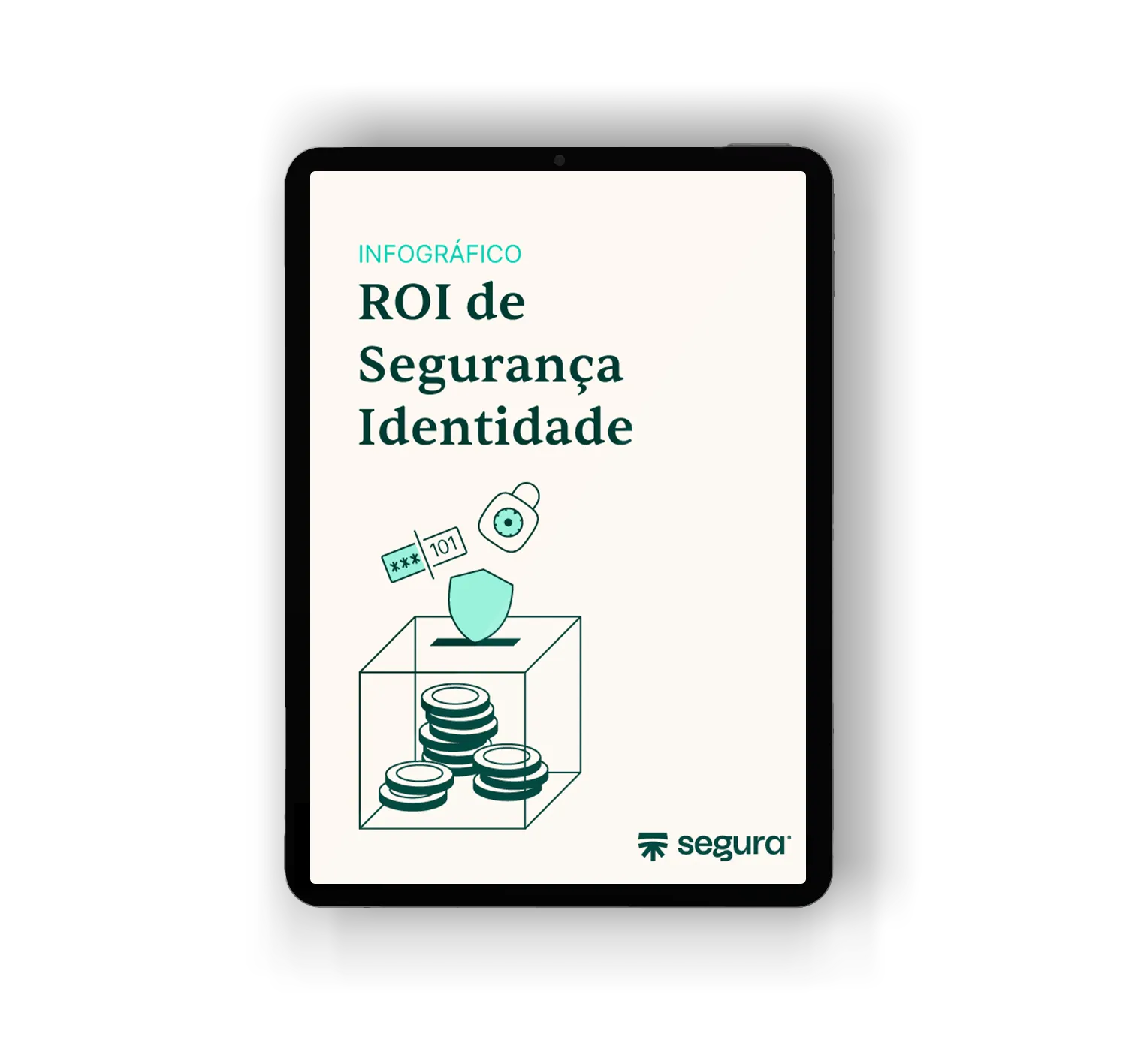 material rico infográfico mockup
